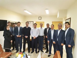 بازدید مدیر محترم بازاریابی و فروش و مدیر محترم فناوری اطلاعات از مرکز توزیع تبریز
